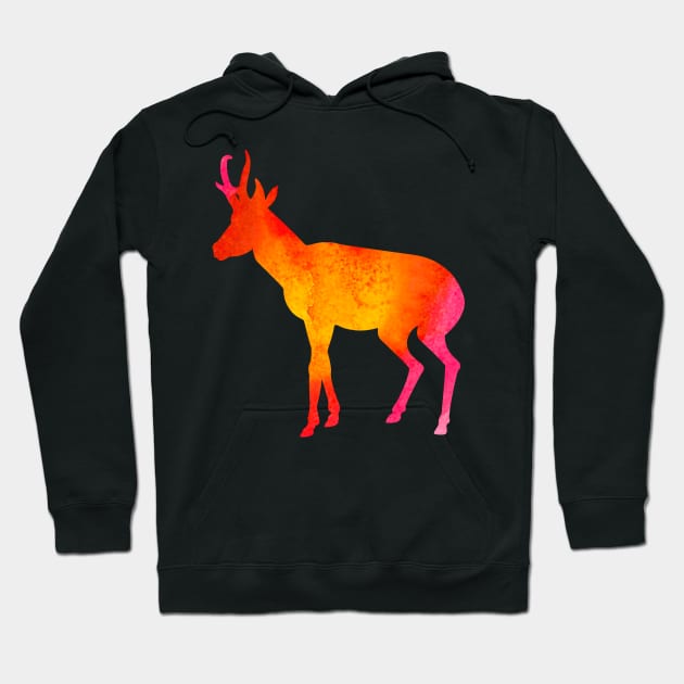 Antelope Critter Hoodie by Wright Art